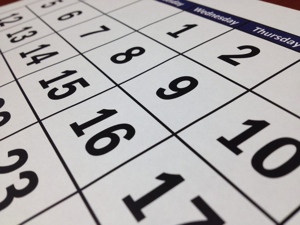 Calendar Page
